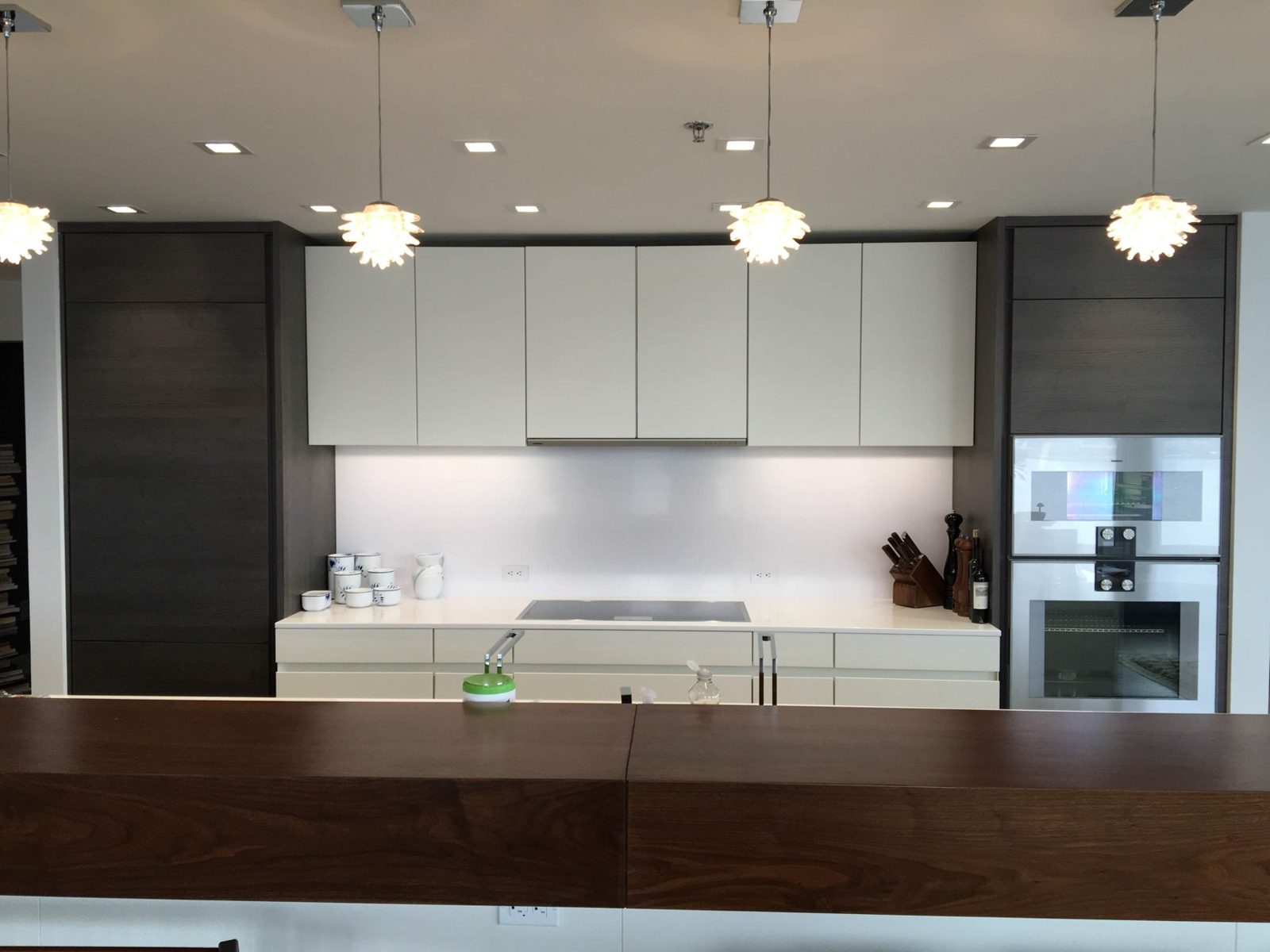 Modern condo kitchen